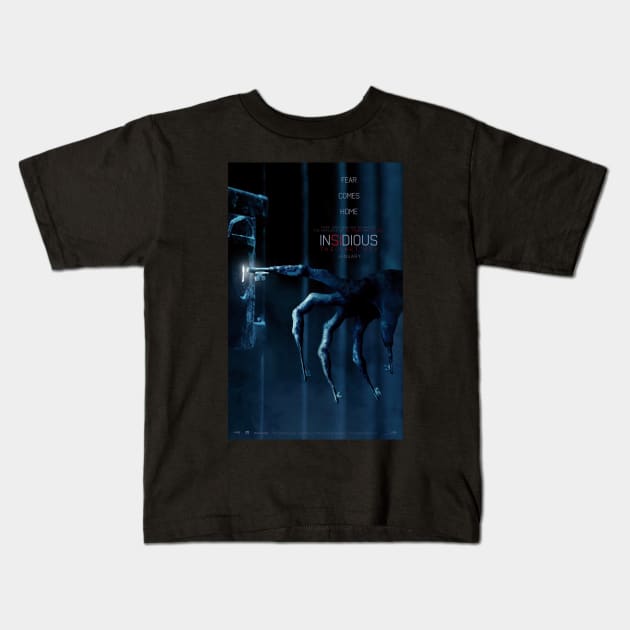 Insidious: The Last Key Movie Poster Kids T-Shirt by petersarkozi82@gmail.com